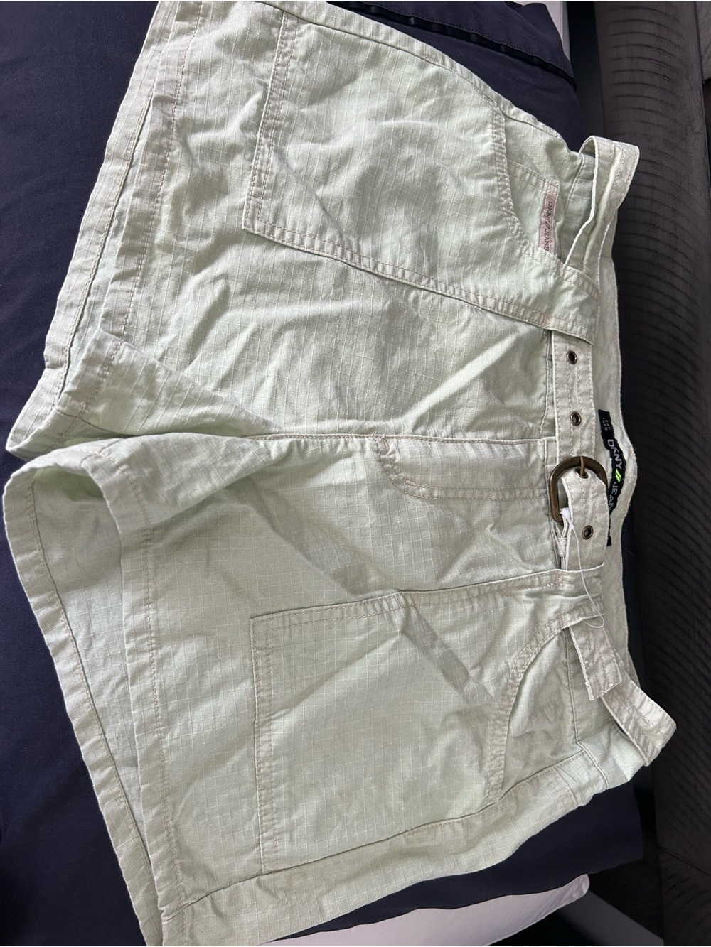 NWOT DKNY Light Mint Utility Bermuda Shorts